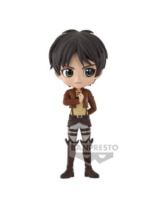 Attack On Titan Eren Yeager Ver.a  Q Posket Figura 14cm Banpresto