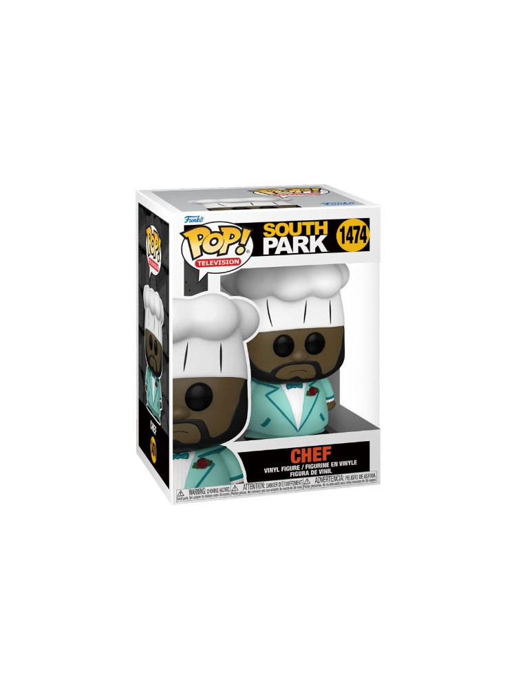 FUNKO POP SOUTH PARK CHEF IN SUIT CARTOON - FUNKO