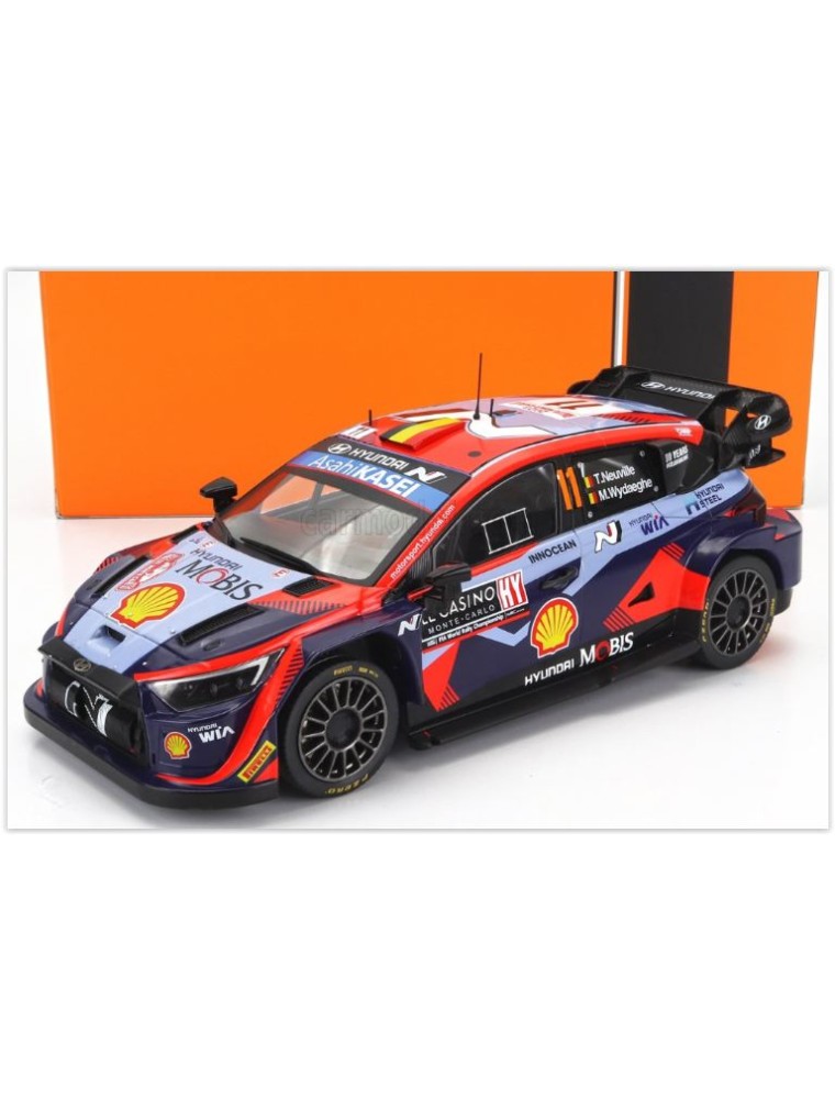 Ixo Models - HYUNDAI i20 N RALLY1 1/18 TEAM SHELL MO