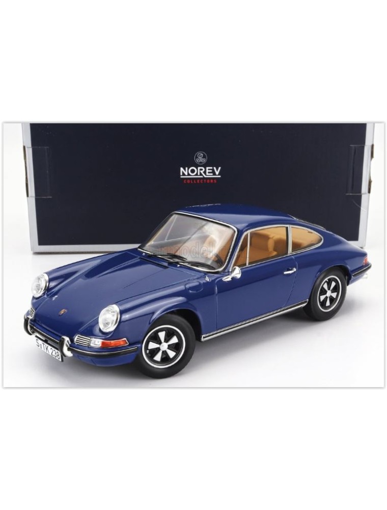 Norev - PORSCHE 911S COUPE 1969 1/18 BLU