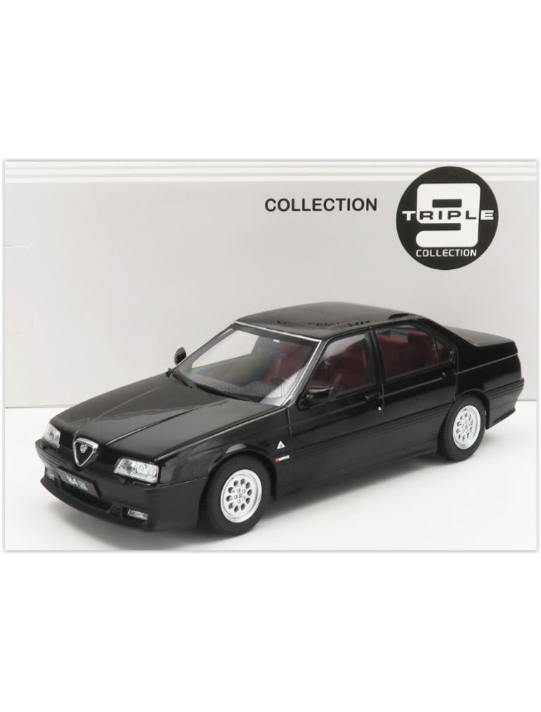 Generica - ALFA ROMEO 164 Q4 1994 1/18 NERA CON INTERNI ROSSI TRIPLE9