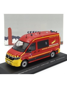 VOLKSWAGEN - KRAFTER L2H2 LANERY VPL SDIS 71 SAONE ET LOIRE VEHICULE SECOURS NAUTIQUES SAPEURS POMPIERS 2020 - RED YELLOW