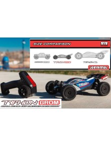 ARRMA - TYPHON GROM blu 4x4...