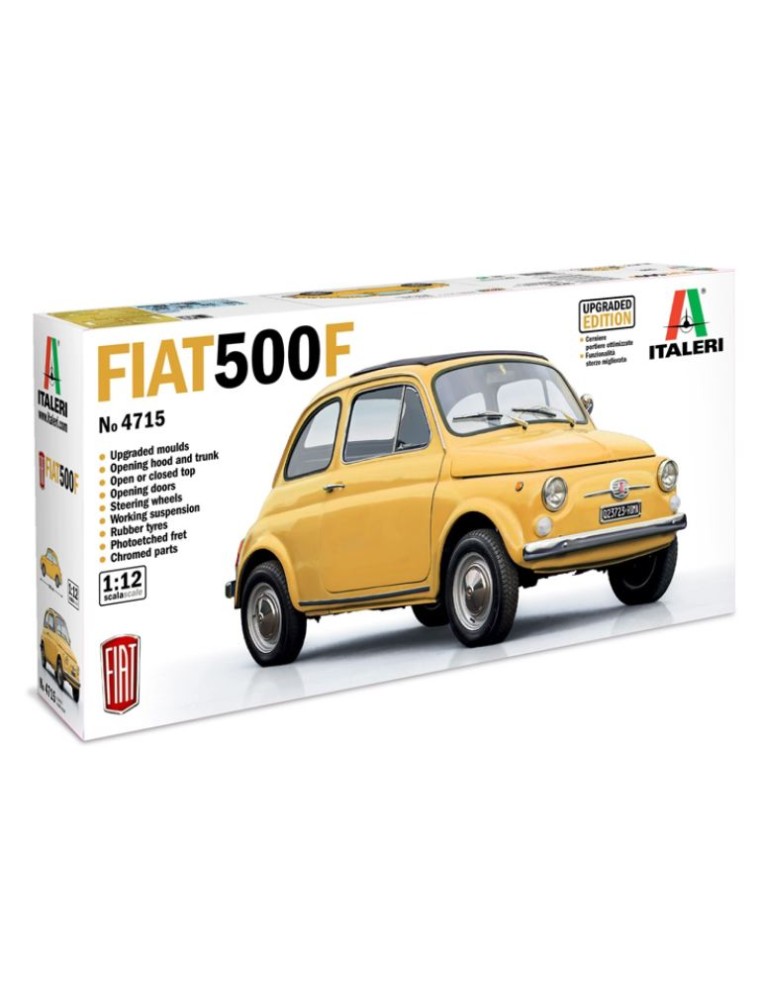 Italeri - Fiat 500 Upgraded Edition 1/12