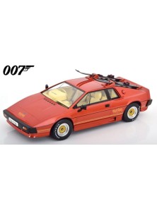 KK-SCALE - Lotus Esprit Turbo con sci James Bond 007 1/18 1981 color rosso rame