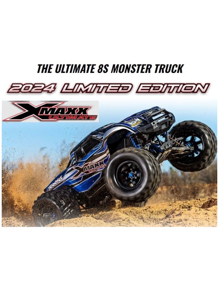 Traxxas - Traxxas Xmaxx blu  VXL-8s Ultimate Limited Edition 1/5