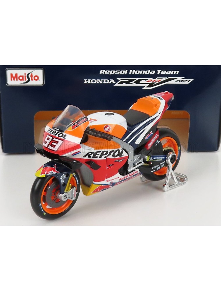 HONDA - RC213V REPSOL HONDA TEAM N 93 MOTOGP 2021 MARC MARQUEZ - ORANGE RED