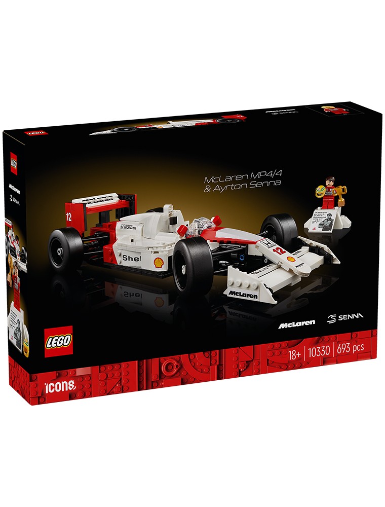 LEGO Icons Mclaren mp4/4 e ayrton senna