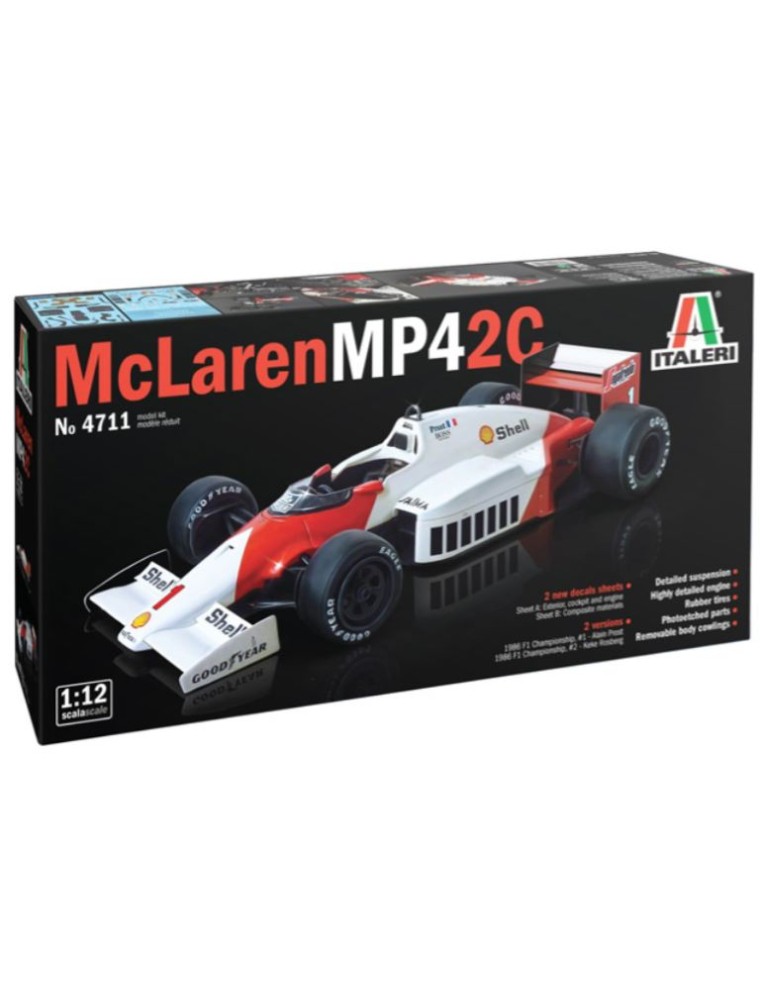 copy of Italeri - Mc Laren MP4/2c Prost / Rosberg 1/12