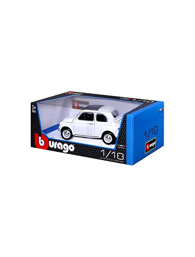 copy of Bburago - Fiat 500F 1965 1/18 bianca