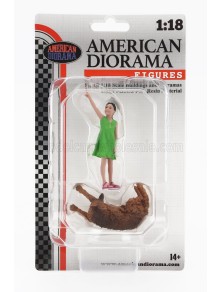 FIGURES - GIRL WHIT DOG -...