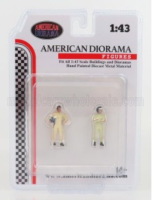 FIGURES - SET 2X MAN RACING...