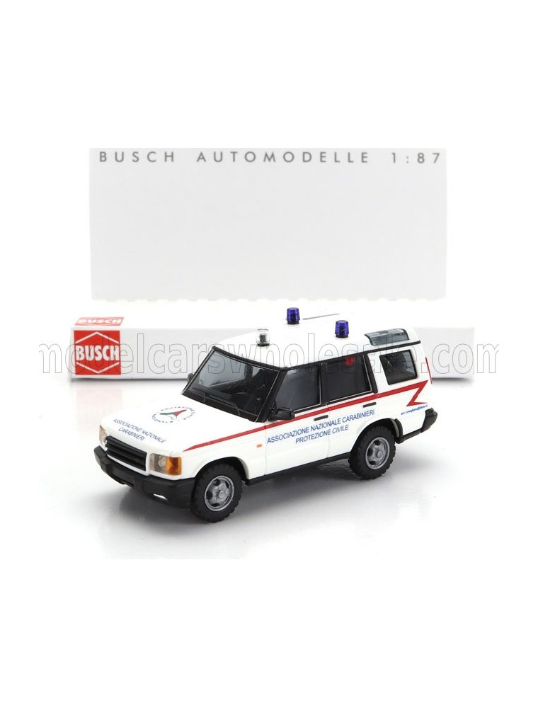 LAND ROVER - DISCOVERY MKII ASSOCIAZIONE NAZIONALE CARABINIERI PROTEZIONE CIVILE 1989 - WHITE RED