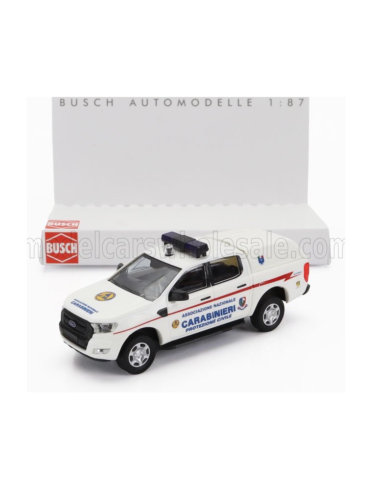 FORD USA - RANGER PICK-UP HARD-TOP ASSOCIAZIONE NAZIONALE CARABINIERI PROTEZIONE CIVILE 2011 - WHITE RED