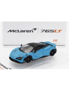 McLAREN - 765LT WITH RACING SET WHEELS 2020 - LIGHT BLUE