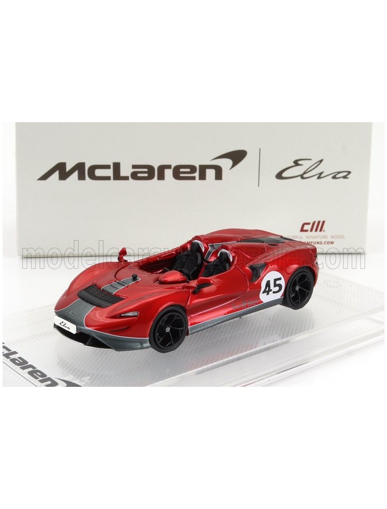 McLAREN - ELVA N 45 RACING 2020 - RED GREY