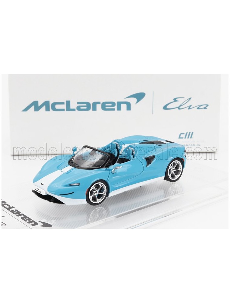 McLAREN - ELVA 2020 - LIGHT BLUE WHITE