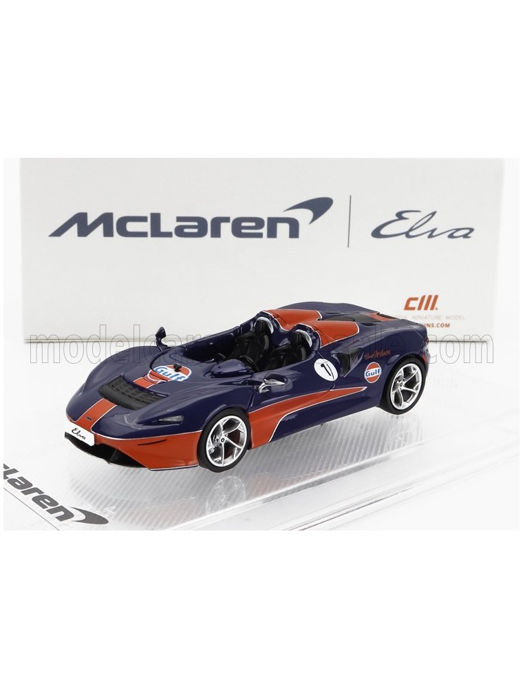 McLAREN - ELVA GULF LIVERY 2020 - BLUE ORANGE