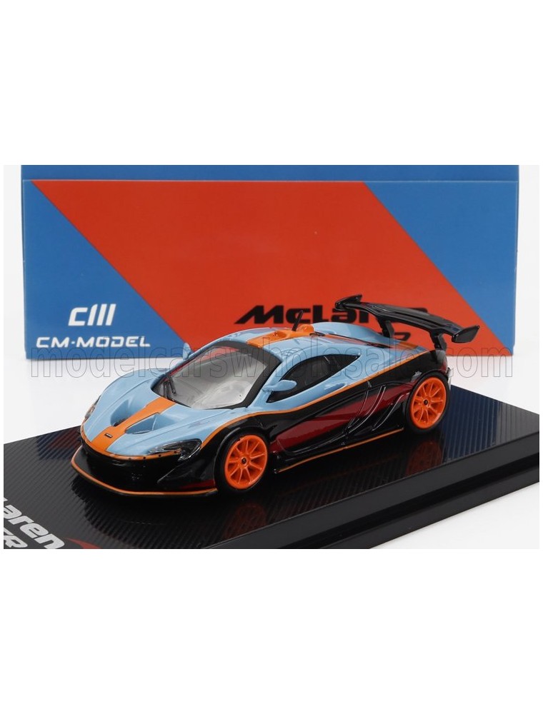 McLAREN - P1 GTR N 0 2015 - BLACK LIGHT BLUE ORANGE