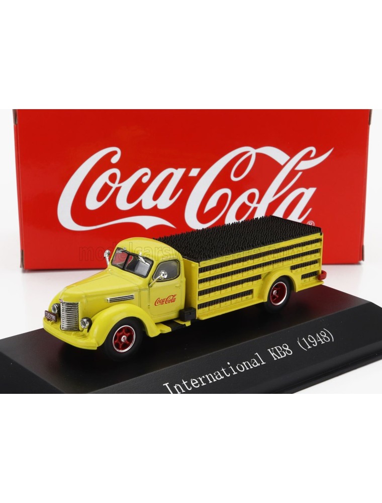 INTERNATIONAL - KB8 TRUCK WITH BOTTLE COCA-COLA 1948 - YELLOW