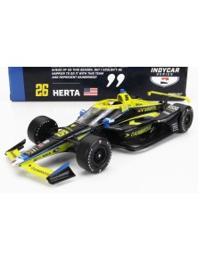 HONDA - TEAM ANDRETTI AUTOSPORT N 26 INDY 500 INDYCAR SERIES 2023 COLTON HERTA - BLACK YELLOW