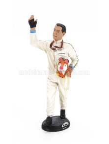 FIGURES - F1  PILOTA AUTOMOBILISTICO J.BRABHAM - PILOT DRIVER REIMS GP 1966 - WHITE