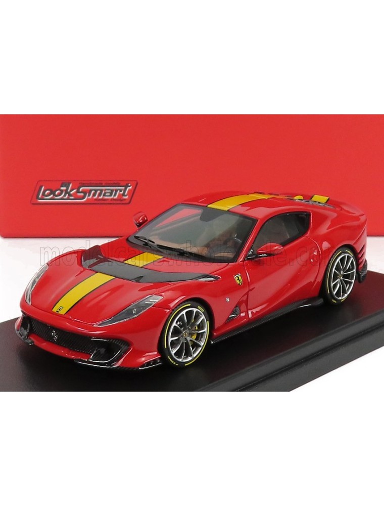 FERRARI - 812 COMPETIZIONE 2021 - ROSSO CORSA - RED YELLOW