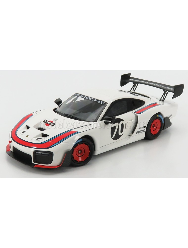 PORSCHE - 935 N 70 MARTINI RACING SPECTRUM EDITION - BASE 911 991-2 GT2 RS COUPE 2018 - WHITE RED