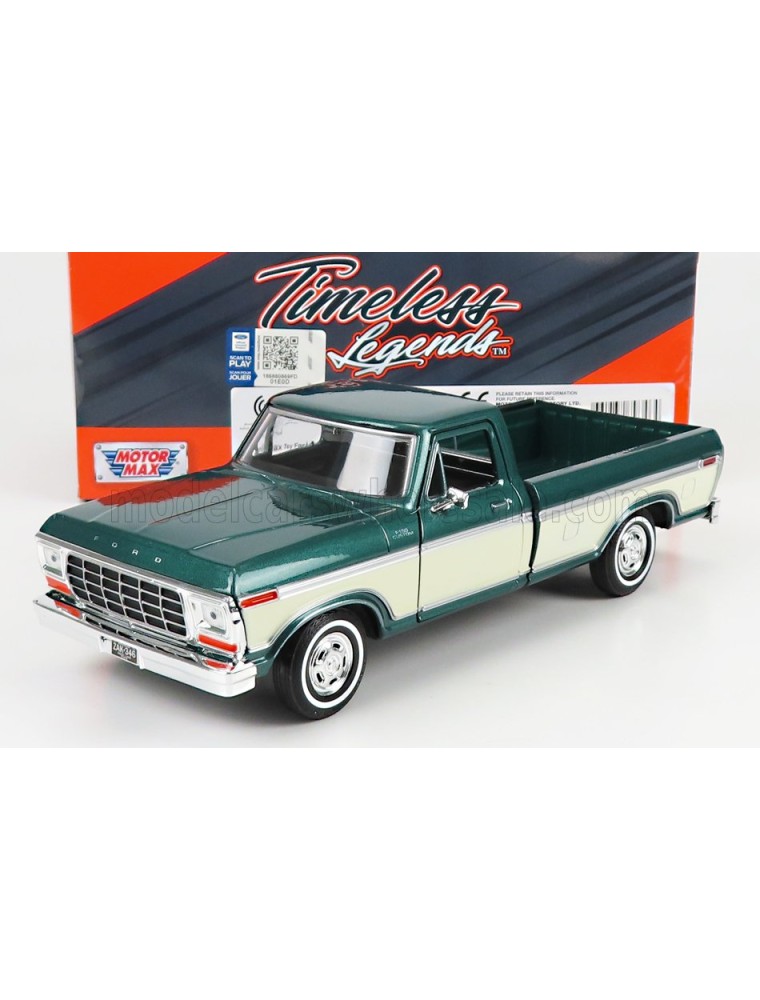 FORD USA - F-150 PICK-UP CUSTOM 1979 - GREEN BEIGE