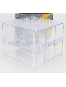 ESPOSITORE - 6X DISPLAY CASES - Lungh.LENGHT cm 15 X Largh.WIDTH cm 50 X Alt.HEIGHT cm 67 (altezza interna INTERIOR HEIGHT cm 5.