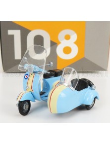 SCOOTER - SIDECAR - LIGHT BLUE WHITE