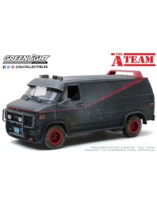 Greenlight - Furgone telefilm A-Team 1983 1/18 GMC versione sporcata