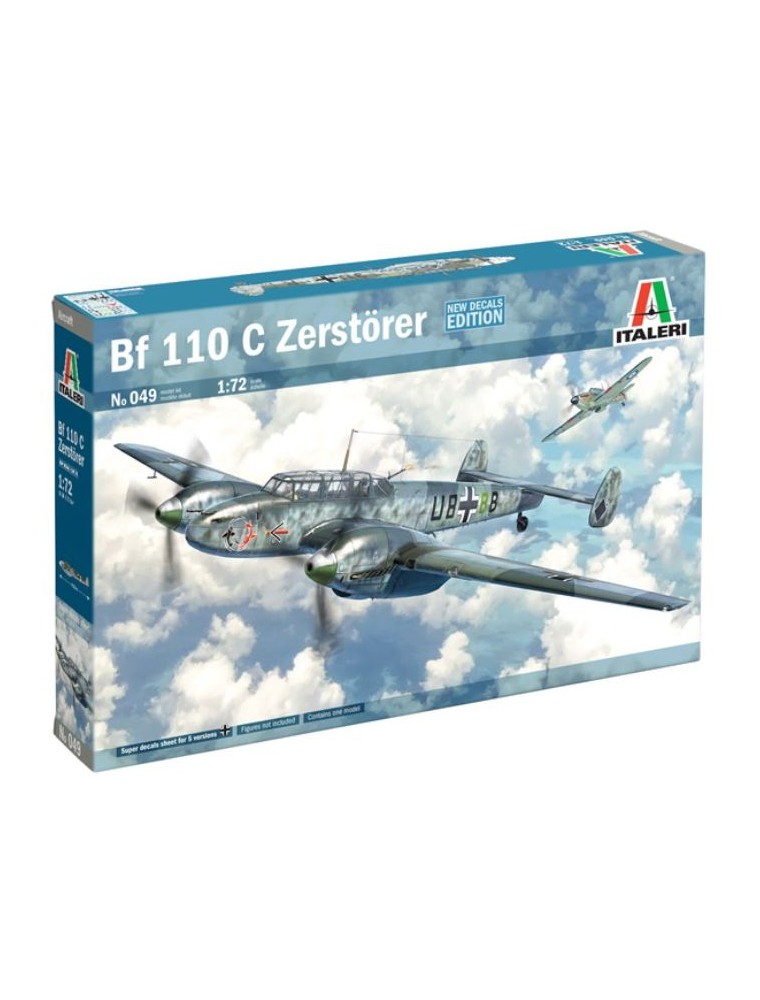 Italeri - Bf-110 C-3/C-4 Zerstorer 1/72 BF110