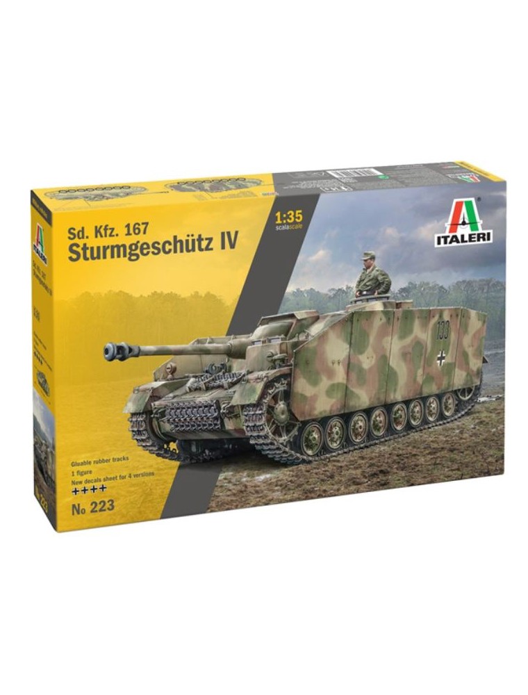 Italeri - Sd.kfz. 167 SturmgeschƬtz IV 1/35