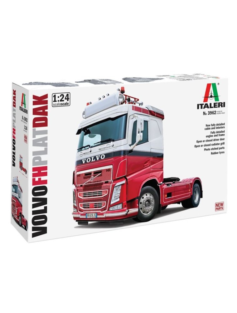 Italeri - Volvo FH Plat Dak 1/24