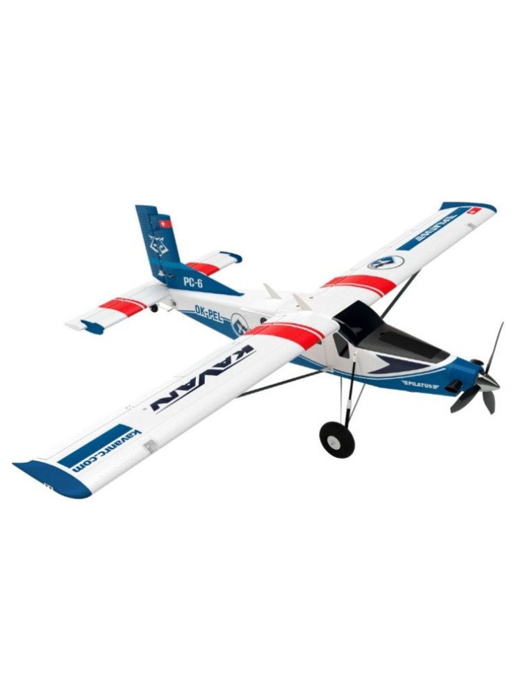 Kavan - KAVAN Pilatus PC-6 Porter blu 1500mm ARF