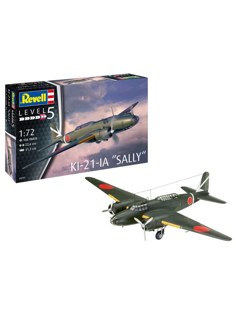 Revell - KI-21-lA Sally KI21 1/72