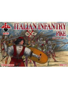 Generica - Fanteria Italiana (Pike) XVI secolo set 3 1/72