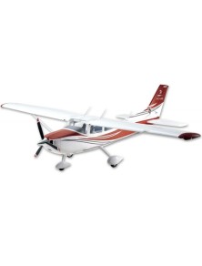 FMS - Cessna 182 rosso 1500mm 1/7 PNP con servi motore e regolatore