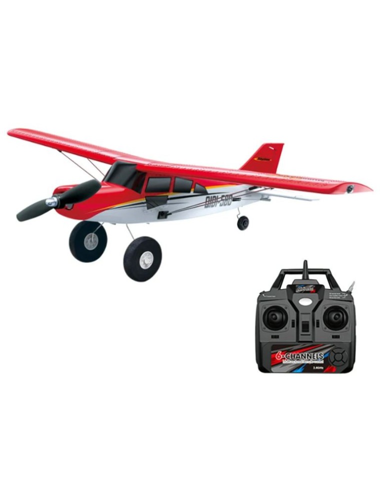 Pichler - Piper Sport Cub rosso 510mm montato con radio brushless con luci