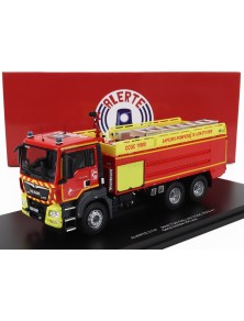 MAN - TGS 28.400 TANKER TRUCK GALLIN CCGC SDIS 41 SAPEURS POMPIERS DE LOIR ET CHER 2020 - RED YELLOW