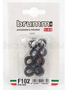 ACCESSORIES - F1 SET PNEUMATICI GOOD YEAR E CERCHI - TYRES AND WHEELS - BLACK SILVER