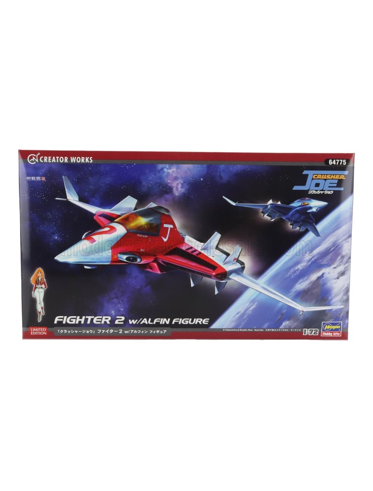 TV SERIES - FIGHTER 2 AIRPLANE JOE CRUSHER WITH ALFIN FIGURE - /