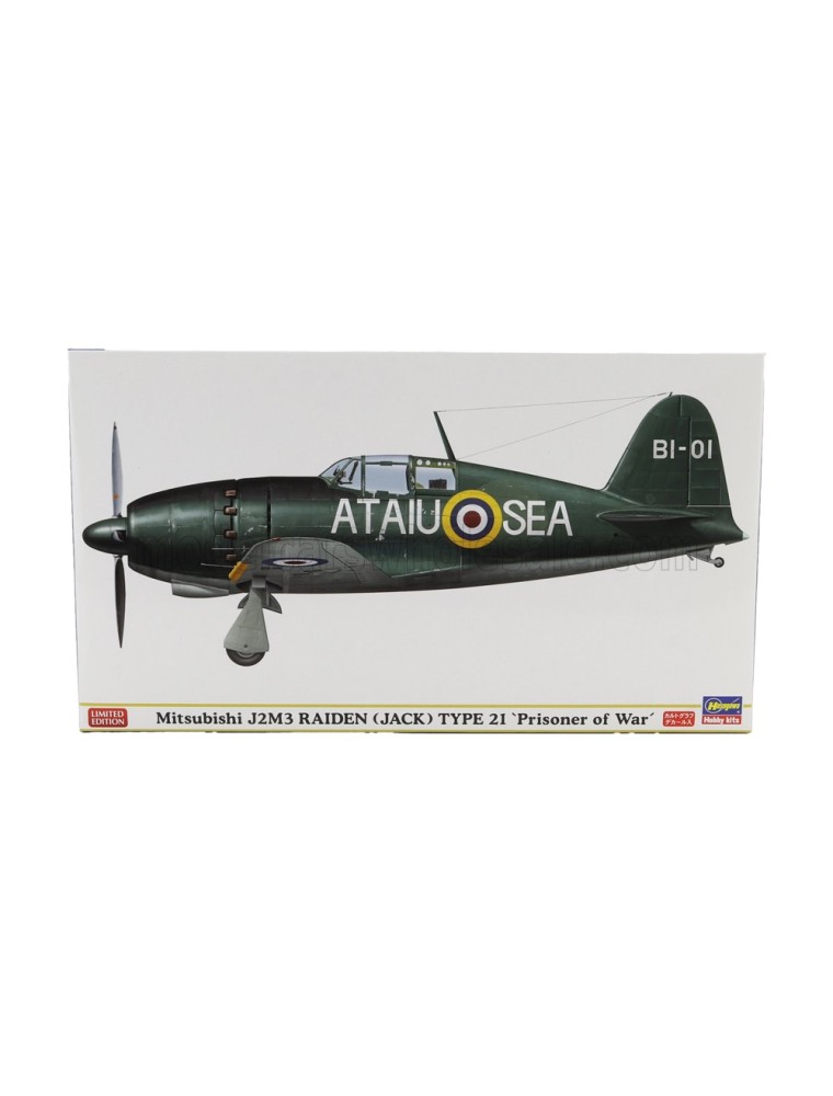 MITSUBISHI - J2M3 RAIDEN TYPE 21 PRISONER OF WAR MILITARY AIRPLANE 1942 - /