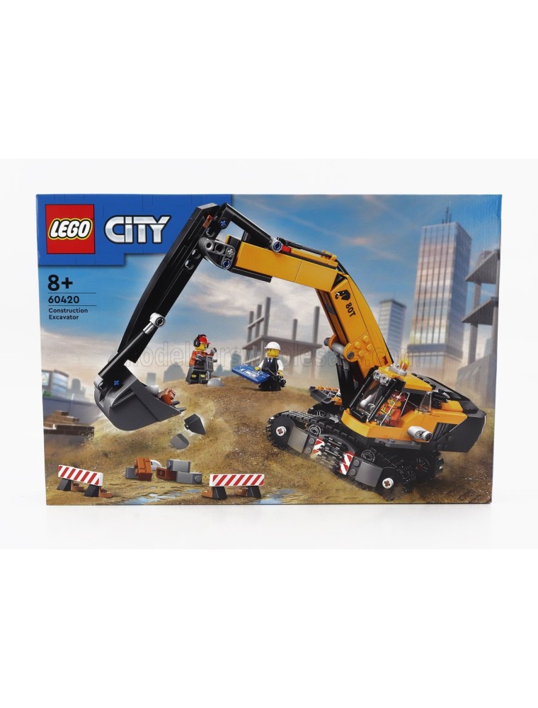 AMMANN - LEGO CITY - ESCAVATORE CINGOLATO - EXCAVATOR HYDRAULIC 2015 - YELLOW BLACK