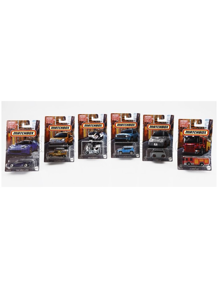 JEEP - SET ASSORTMENT 10 CARS PIECES - VARIOUS