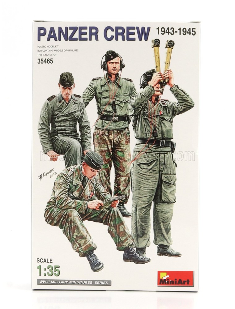 FIGURES - PANZER CREW MILITARY - /