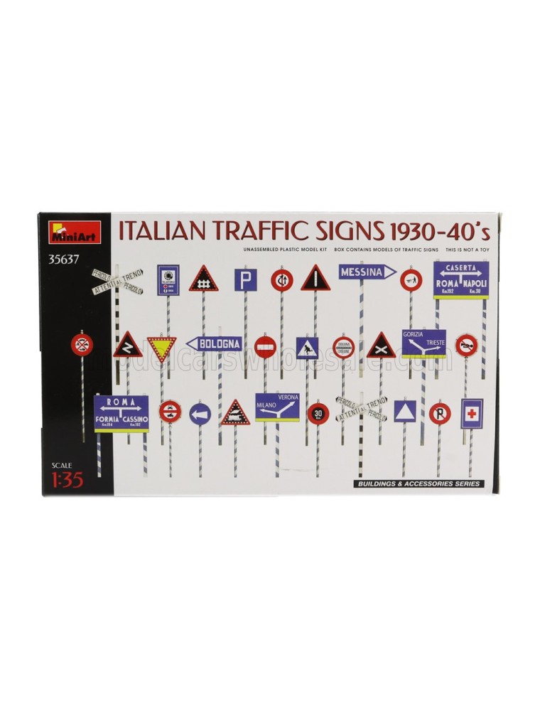 ACCESSORIES - SEGNALI STRADALI - ITALIAN TRAFFIC SIGNS 1930-1940 - /