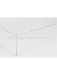 VETRINA DISPLAY BOX - ONLY TRANSPARENT COVER - SOLO COPERTURA TRASPARENTE FOR 1/24 CENTAURIA LE GRANDI F1 COLLECTION - Lungh.LEN