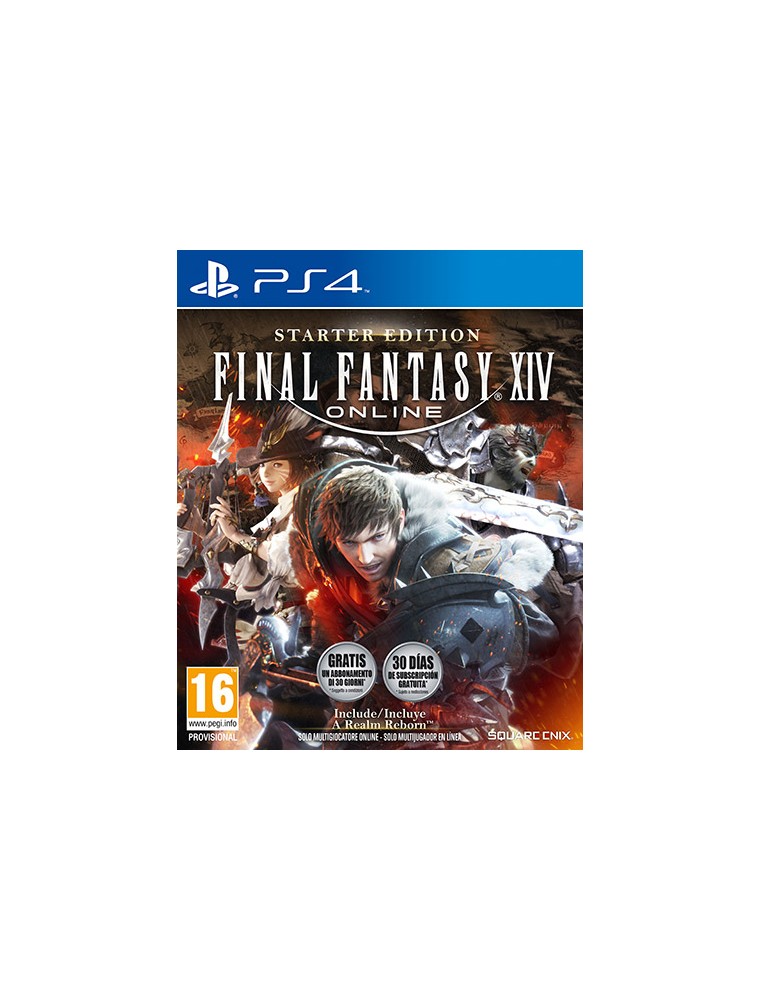 Final Fantasy XIV Online Starter Edition Playstation 4 Square Enix